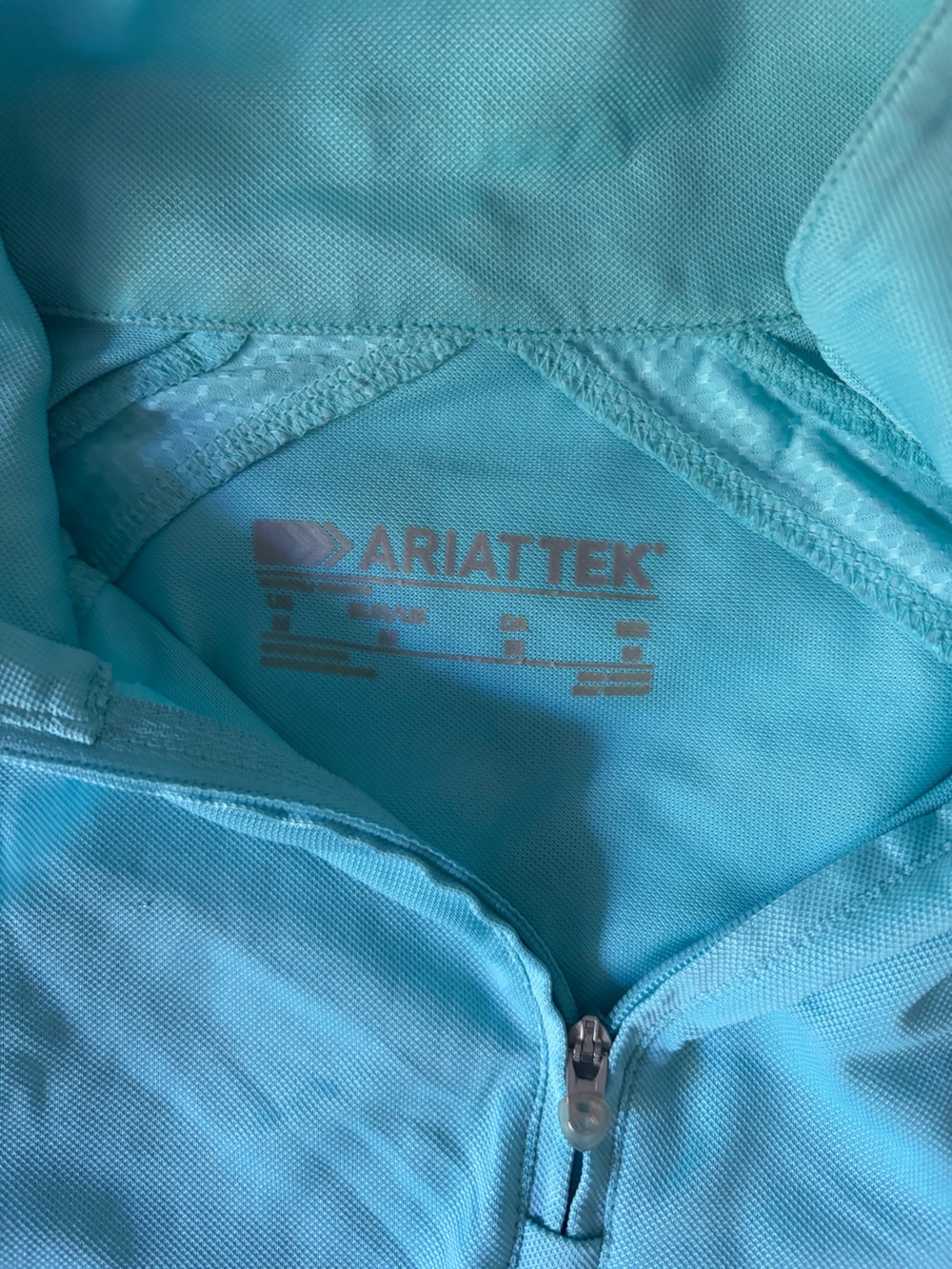 Ariat Aqua Blue Performance Top - Picture 3 of 4